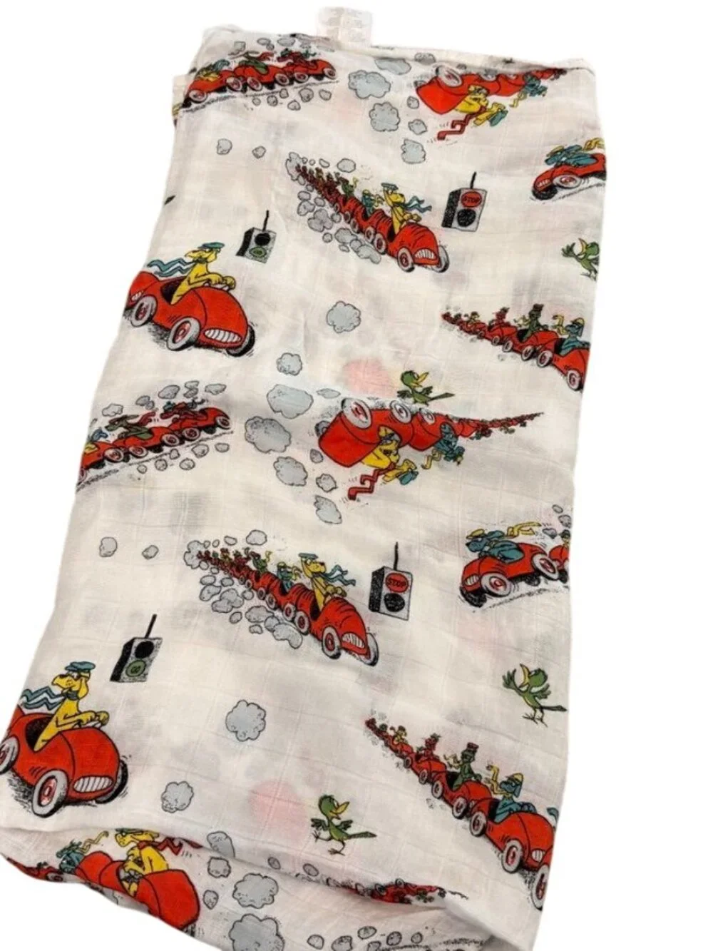 Newcastle Classics Dr. Seuss-Themed Muslin Swaddle Blanket